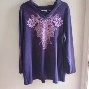 Avenue Purple Hoodie